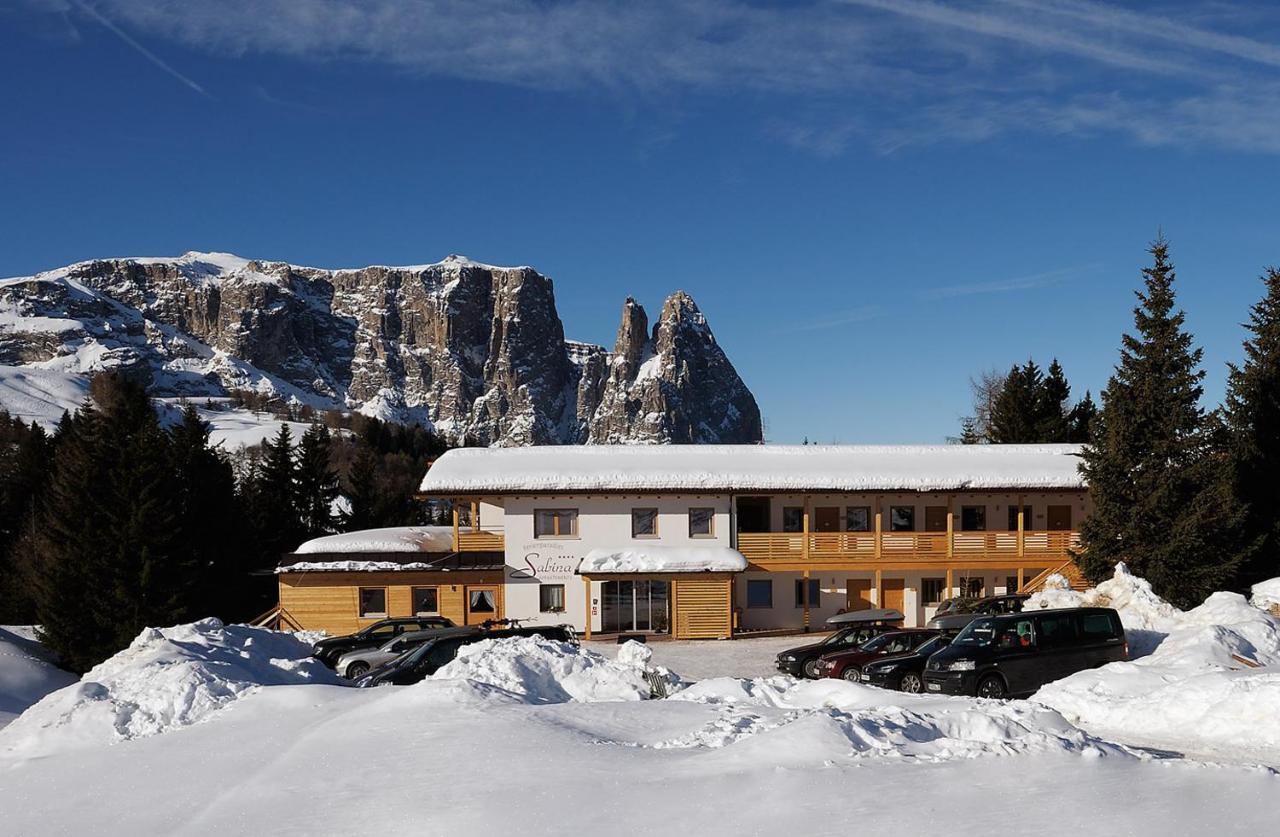 Hotel Ferienparadies Sabina Alpe Di Siusi Exterior foto