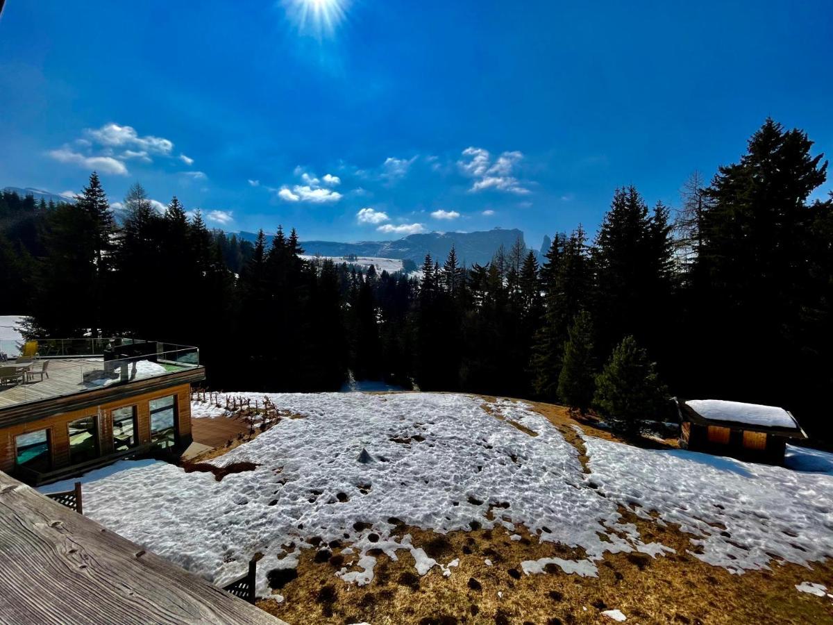 Hotel Ferienparadies Sabina Alpe Di Siusi Exterior foto